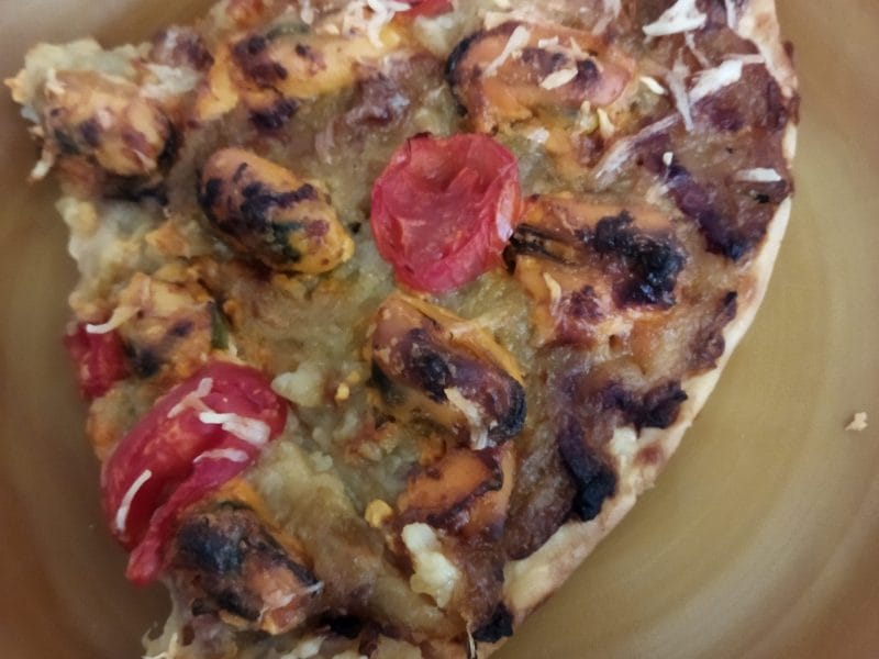 Cliquez pour zoomer ! Pizza terre et mer Thermomix par annie.pascal1962