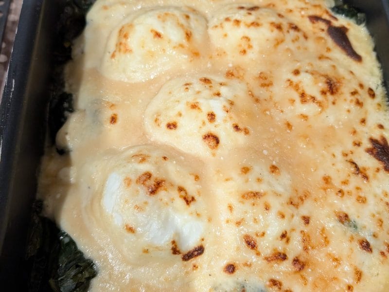 Cliquez pour zoomer ! Oeufs à la florentine Thermomix par castalos