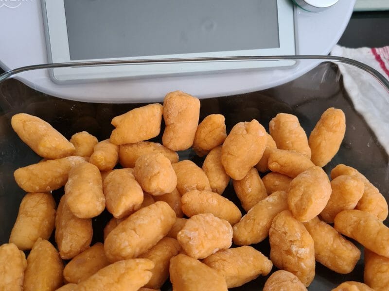 Cliquez pour zoomer ! Gnocchis de potiron Thermomix par Sandrabou