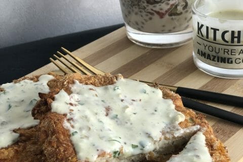 Cliquez pour zoomer ! Escalopes poulet et épinards panées Thermomix par Jihane-1025