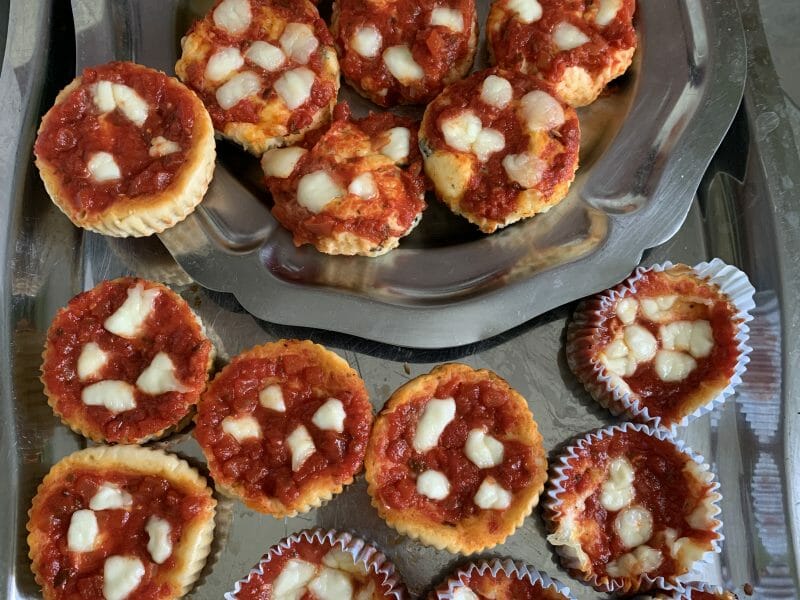 Cliquez pour zoomer ! Muffins salés façon pizza Thermomix par zakia28