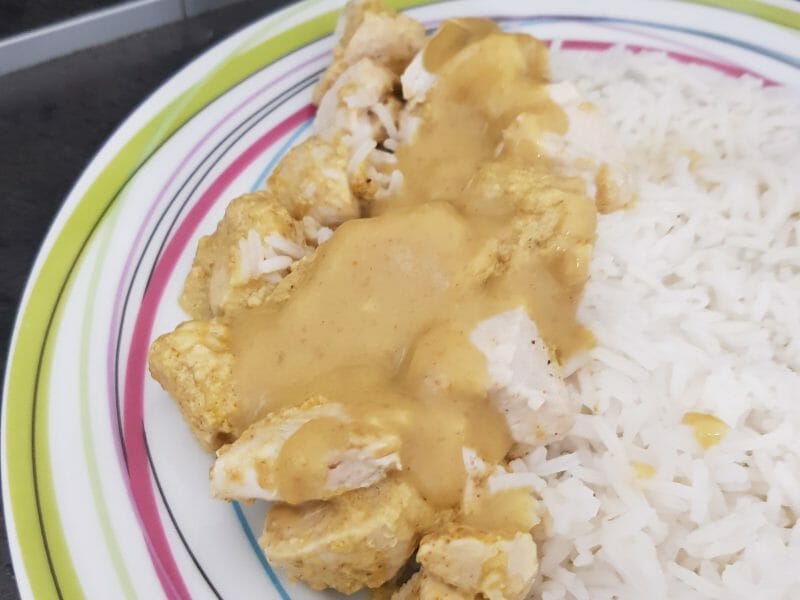 Cliquez pour zoomer ! Poulet coco aux 3 épices Thermomix par luluberlu23