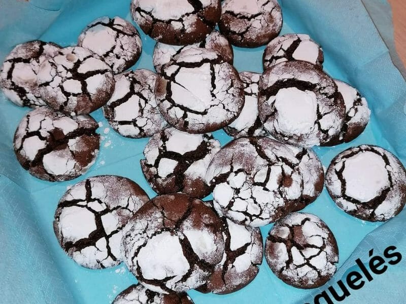 Cliquez pour zoomer ! Craquelés au chocolat Thermomix par mapi74
