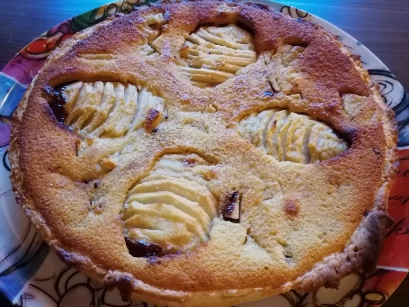 Cliquez pour zoomer ! Tarte poires et chocolat Thermomix par mapi74