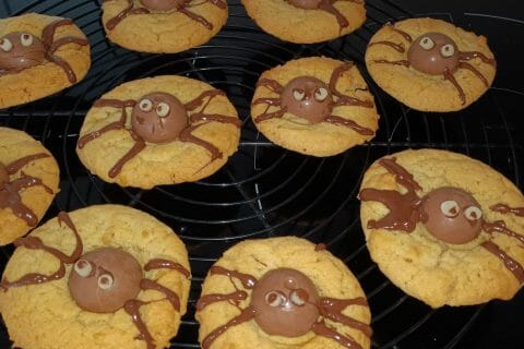 Cliquez pour zoomer ! Spider cookies – cookies araignées Thermomix par mapi74