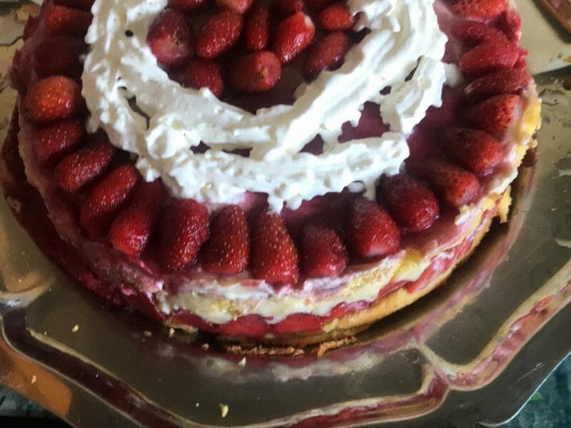 Cliquez pour zoomer ! Fraisier Thermomix par nicolas97