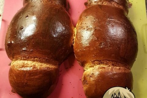Cliquez pour zoomer ! Cougnou (coquille de Noël) Thermomix par Clem102