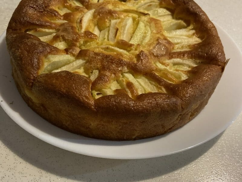 Cliquez pour zoomer ! Gâteau aux pommes et mascarpone Thermomix par sonia_113
