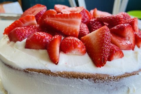 Cliquez pour zoomer ! Shortcake aux fraises Thermomix par sonia_113
