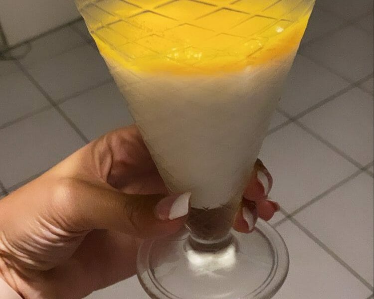 Cliquez pour zoomer ! Panna cotta coco mangue Thermomix par sonia_113