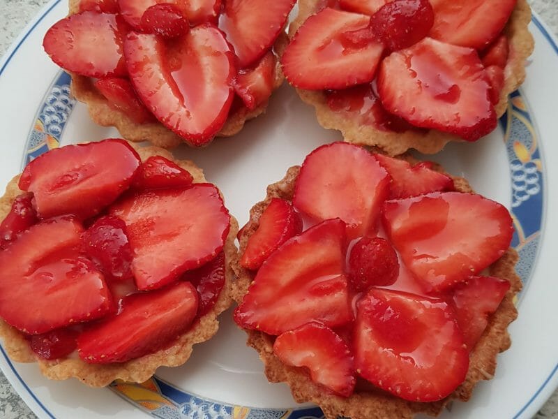 Cliquez pour zoomer ! Tarte aux fraises Thermomix par AnnieDax