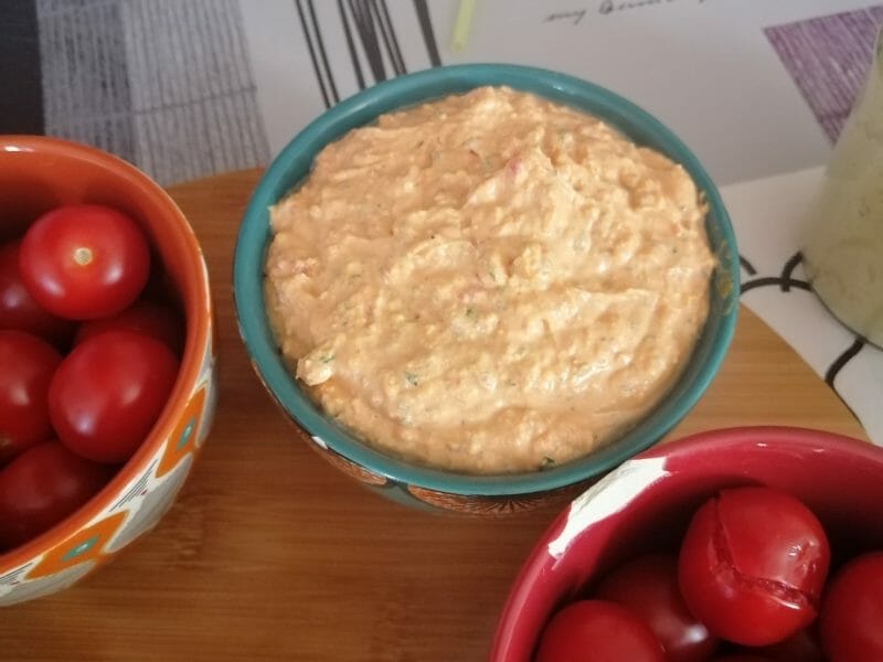 Cliquez pour zoomer ! Crème de poivrons à la feta Thermomix par clementine_30