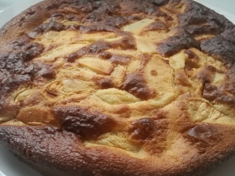 Cliquez pour zoomer ! Gâteau aux pommes et mascarpone Thermomix par guendez