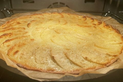 Cliquez pour zoomer ! Tarte normande aux pommes Thermomix par nash75