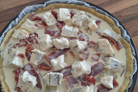 Cliquez pour zoomer ! Tarte gorgonzola et jambon de Parme Thermomix par 🦕VéroFripouille🦖