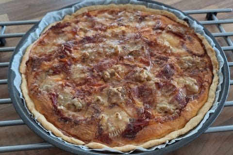 Cliquez pour zoomer ! Tarte gorgonzola et jambon de Parme Thermomix par 🦕VéroFripouille🦖