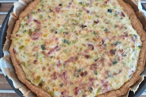 Cliquez pour zoomer ! Tarte aux poireaux Thermomix par 🦕VéroFripouille🦖