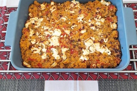 Cliquez pour zoomer ! Gratin de boulgour à l’orientale Thermomix par 🦕VéroFripouille🦖