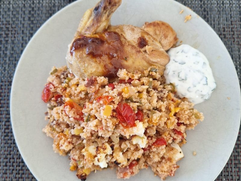 Cliquez pour zoomer ! Gratin de boulgour à l’orientale Thermomix par 🦕VéroFripouille🦖