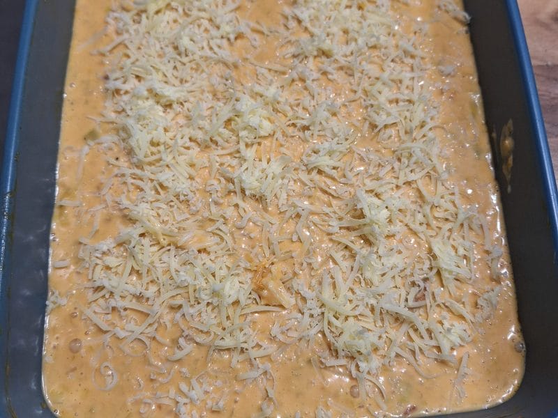 Cliquez pour zoomer ! Clafoutis cancoillotte, poireaux et chorizo Thermomix par 🦕VéroFripouille🦖