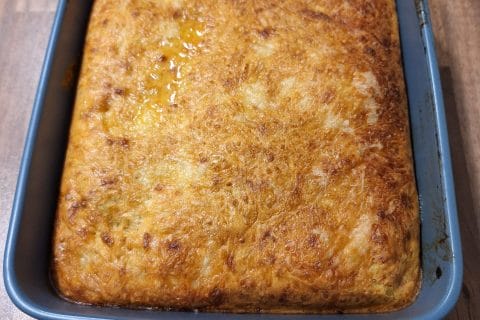 Cliquez pour zoomer ! Clafoutis cancoillotte, poireaux et chorizo Thermomix par 🦕VéroFripouille🦖