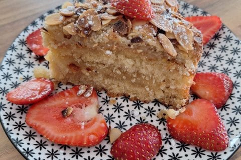 Cliquez pour zoomer ! Gâteau façon croissant aux amandes Thermomix par 🦕VéroFripouille🦖