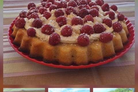 Cliquez pour zoomer ! Tarte renversée aux fruits rouges et citron vert Thermomix par 🦕VéroFripouille🦖