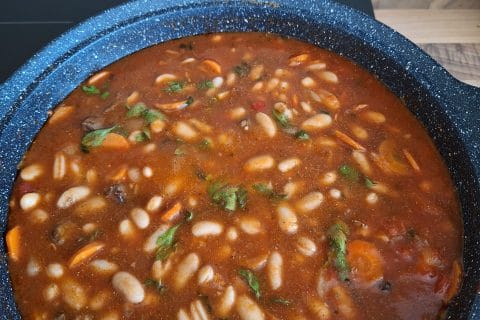 Cliquez pour zoomer ! Tajine de haricots lingots blancs Thermomix par 🦕VéroFripouille🦖