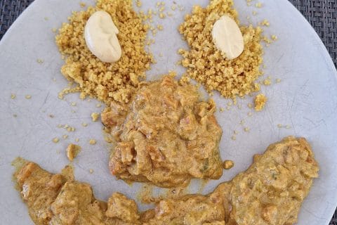 Cliquez pour zoomer ! Poulet coco aux 3 épices Thermomix par 🦕VéroFripouille🦖