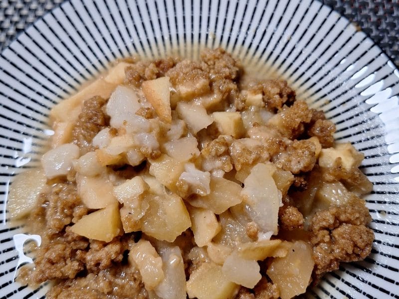 Cliquez pour zoomer ! Crumble pommes, poires et spéculoos Thermomix par 🦕VéroFripouille🦖