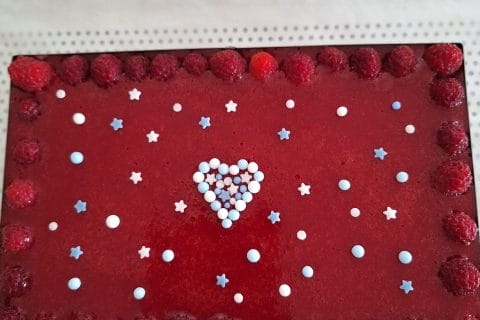 Cliquez pour zoomer ! Bavarois aux framboises Thermomix par 🦕VéroFripouille🦖