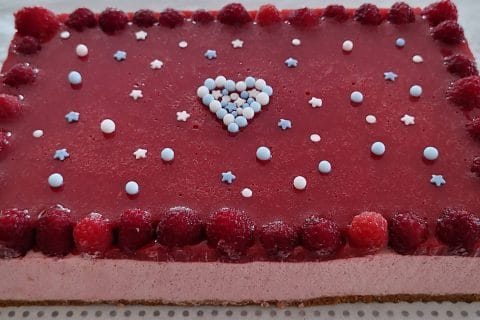 Cliquez pour zoomer ! Bavarois aux framboises Thermomix par 🦕VéroFripouille🦖