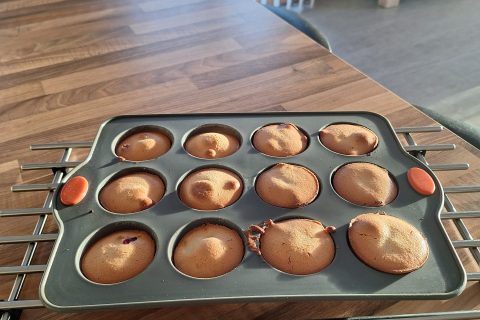 Cliquez pour zoomer ! Visitandines aux framboises Thermomix par 🦕VéroFripouille🦖