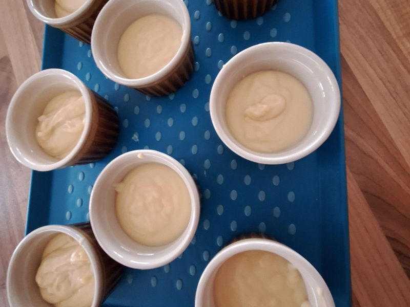 Cliquez pour zoomer ! Crème dessert au chocolat blanc Thermomix par 🦕VéroFripouille🦖