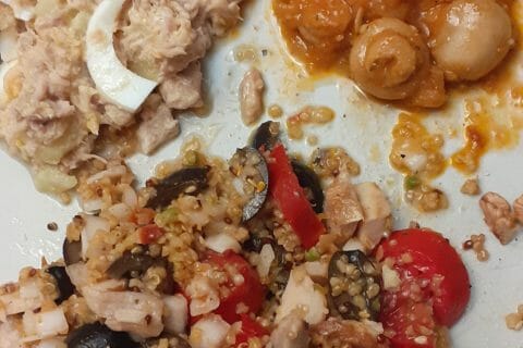 Cliquez pour zoomer ! Champignons à la grecque Thermomix par 🦕VéroFripouille🦖