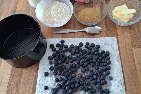 Cliquez pour zoomer ! Gâteau aux myrtilles Thermomix par 🦕VéroFripouille🦖