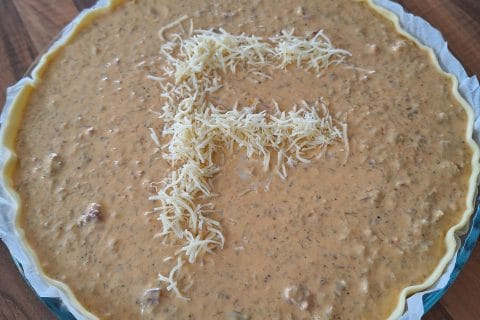 Cliquez pour zoomer ! Quiche fenouil, chèvre et chorizo Thermomix par 🦕VéroFripouille🦖