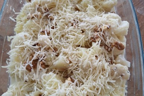 Cliquez pour zoomer ! Gratin de chou-fleur au gorgonzola et aux noix Thermomix par 🦕VéroFripouille🦖