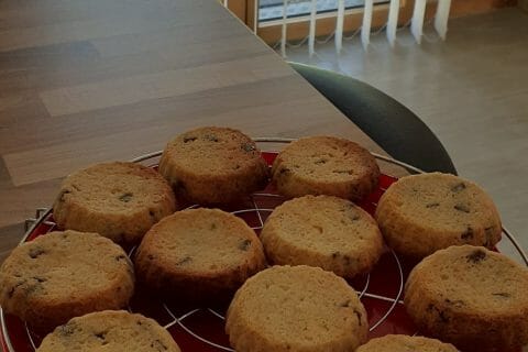 Cliquez pour zoomer ! Cookies à la noix de coco et pépites de chocolat Thermomix par 🦕VéroFripouille🦖