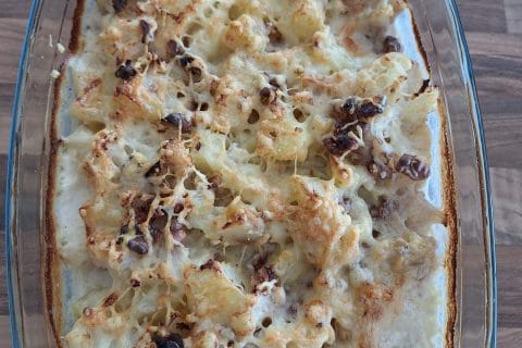 Cliquez pour zoomer ! Gratin de chou-fleur au gorgonzola et aux noix Thermomix par 🦕VéroFripouille🦖