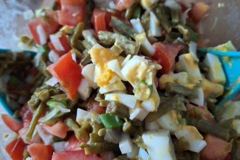 Cliquez pour zoomer ! Salade de haricots verts et tomates cerises Thermomix par 🦕VéroFripouille🦖