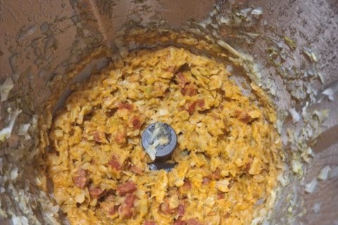 Cliquez pour zoomer ! Quiche fenouil, chèvre et chorizo Thermomix par 🦕VéroFripouille🦖