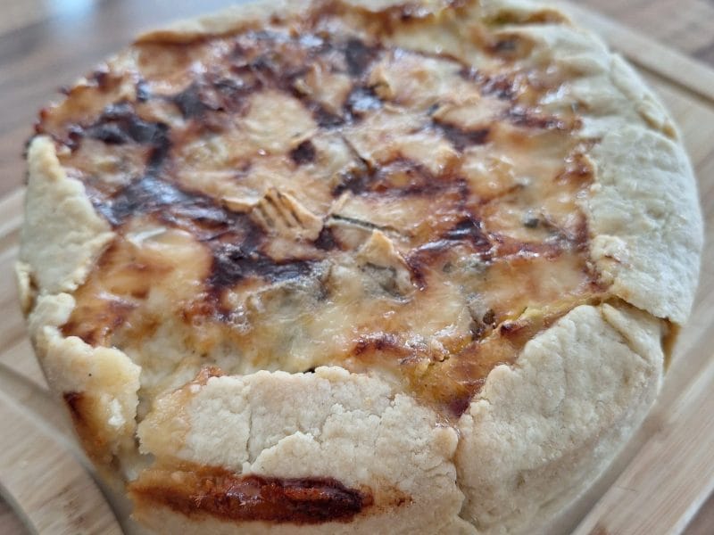 Cliquez pour zoomer ! Flamiche aux poireaux et gorgonzola Thermomix par 🦕VéroFripouille🦖