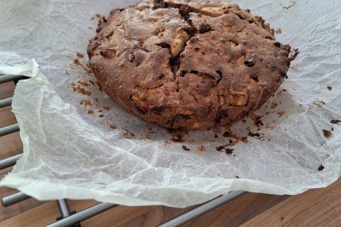 Cliquez pour zoomer ! Gâteau aux pommes, noix et raisins secs Thermomix par 🦕VéroFripouille🦖