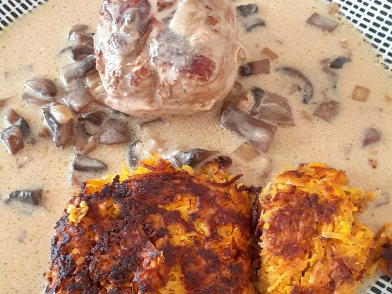 Cliquez pour zoomer ! Paupiettes de veau aux champignons Thermomix par 🦕VéroFripouille🦖