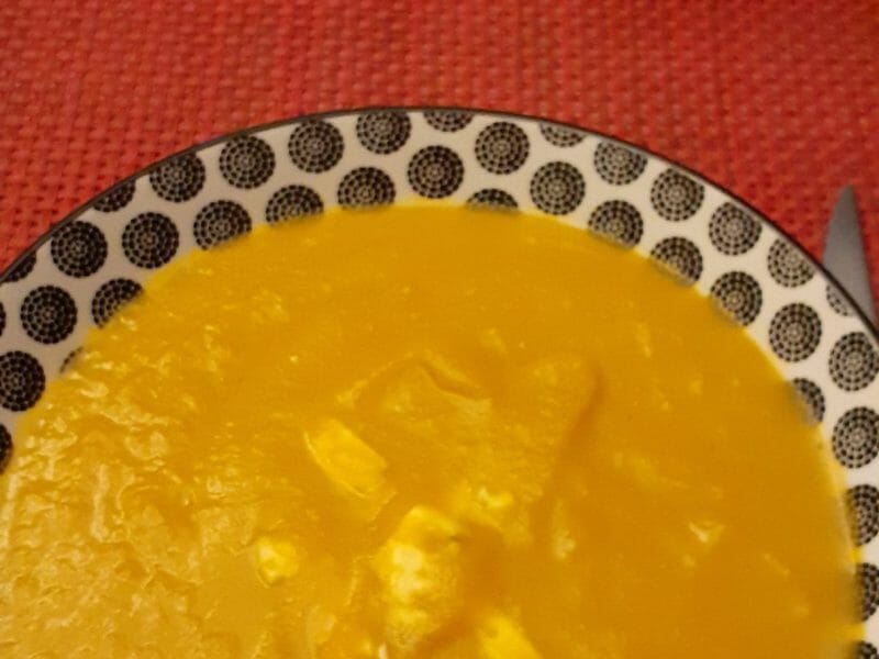 Cliquez pour zoomer ! Velouté de butternut et panais à la fourme d’Ambert Thermomix par 🦕VéroFripouille🦖