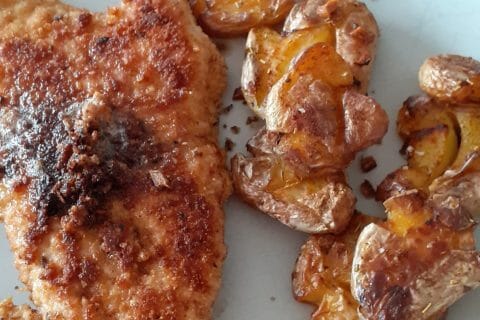 Cliquez pour zoomer ! Escalopes milanaises Thermomix par 🦕VéroFripouille🦖