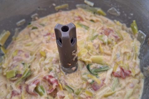 Cliquez pour zoomer ! Flamiche aux poireaux et gorgonzola Thermomix par 🦕VéroFripouille🦖