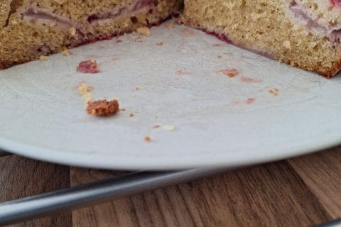 Cliquez pour zoomer ! Gâteau amandes et fruits rouges Thermomix par 🦕VéroFripouille🦖