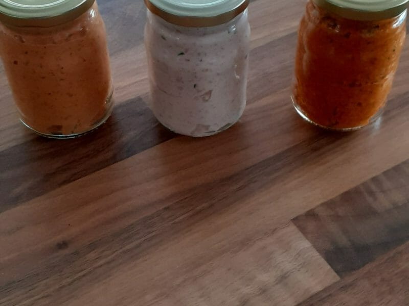 Cliquez pour zoomer ! Tartinade poivrons, noix de cajou et tomates séchées Thermomix par 🦕VéroFripouille🦖